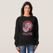Sorry My Brain Is in Axolotl Mode Salamander Sweatshirt (Vorne ganz)