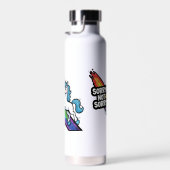 Sorry not Sorry Einhorn Isolierflasche Trinkflasche (Rechts)