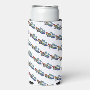 Sorry not Sorry Einhorn Schaumstoff Dose/Flasche K Selters Dosenkühler