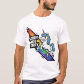 Sorry not Sorry Einhorn T-Shirt (Vorderseite)
