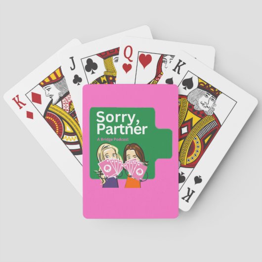 Sorry, Partner Playing Cards Spielkarten (Rückseite)