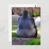 Sorry_ Postcard Postkarte (Vorne/Hinten)