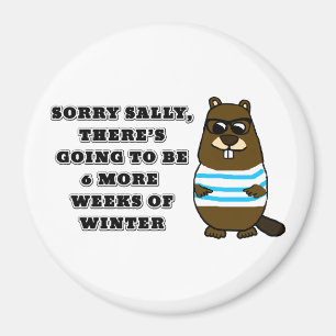 Sorry Sally, 6 weitere Wochen Winter Magnet