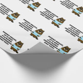 Sorry Sally, es ist noch nicht #*@%ing Groundhog D Geschenkpapier (Ecke)