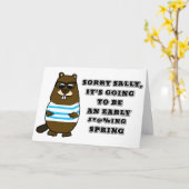 Sorry Sally, es wird eine frühe #*@%ing Spr Karte (Gelbe Blume)