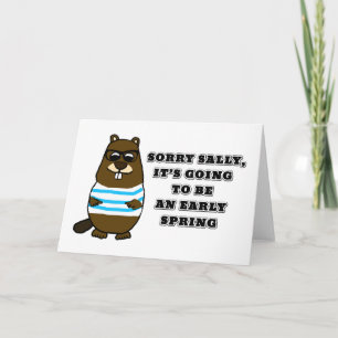 Sorry Sally, Frühjahr Karte