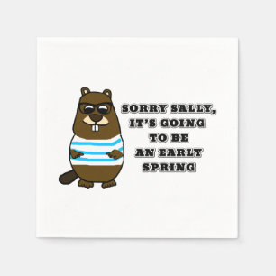 Sorry Sally, Frühjahr Serviette