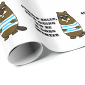 Sorry Sally, Long Winter Geschenkpapier (Rolleneckpunkt)