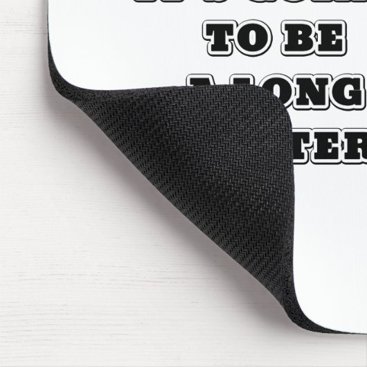 Sorry Sally, Long Winter Mousepad (Ecke)