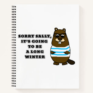 Sorry Sally, Long Winter Notizblock