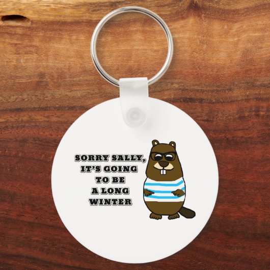 Sorry Sally, Long Winter Schlüsselanhänger (Rückseite)