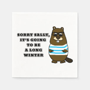 Sorry Sally, Long Winter Serviette