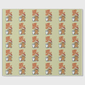 Sorry Santa I hat das Milk Baby WeihnachtsOutfit g Geschenkpapier (Flach)