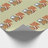 Sorry Santa I hat das Milk Baby WeihnachtsOutfit g Geschenkpapier (Ecke)