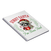 Sorry Santa, ich bin Feral gewesen Notizblock (Rechte Seite)