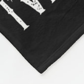 Sorry Santa I've Been Feral Christmas Holiday Racc Fleecedecke (Ecke)