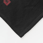 Sorry Santa I've Been Feral Christmas Holiday Racc Fleecedecke (Ecke)