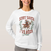 Sorry Santa, I've Been Feral-Holiday Shirt (Vorderseite)