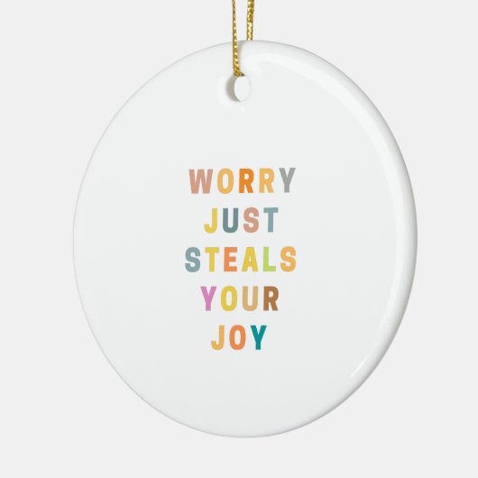 SORRY STELLE DEINE FREUDE | Religiöse Orgel Keramik Ornament (Links)