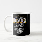 Sorry This Beard Is Taken Country Retro Valentines Kaffeetasse (Links)