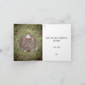 Sorry verspäteter Geburtstag - Ratten Karte (Innenseite)