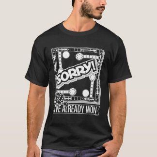Sorry Vintag erschüttert habe ich bereits gewonnen T-Shirt