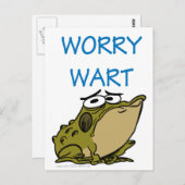 SORRY WART POSTKARTE (Vorne/Hinten)
