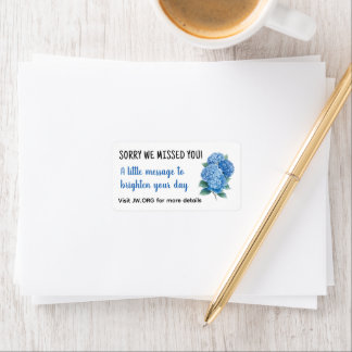 Sorry, wir haben Ihre Ministeriumslieferungen verp Adressaufkleber