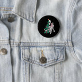 Sorta Beängstigend Sorta Frohe Weihnachten Button (Beispiel)