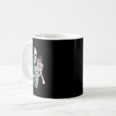 Sorta Beängstigend Sorta Frohe Weihnachten Kaffeetasse (Vorderseite Links)