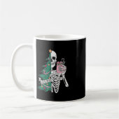 Sorta Beängstigend Sorta Frohe Weihnachten Kaffeetasse (Links)