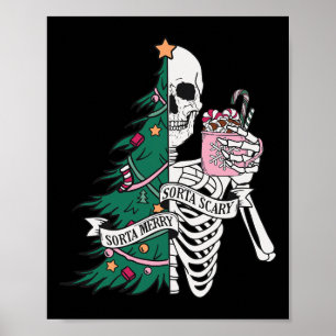 Sorta Beängstigend Sorta Frohe Weihnachten Poster