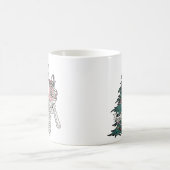"Sorta Beängstigend Sorta Merry" Weihnachtslieder Kaffeetasse (Mittel)