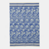 Sorta Blue Calico (Cotton Dish Towel) Geschirrtuch (Vertikal)