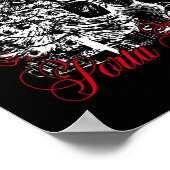 Sorta Merry Sorta Feral Weihnachten Poster (Ecke)