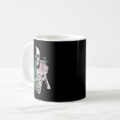 Sorta merta sorta beängstigende Weihnachten Kaffeetasse (Vorderseite Links)