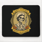 Sorta Ratchet Sorta Nightingale Skeleton Nurse Hal Mousepad (Vorne)