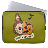 Sorta Spooky Halloween Cute Labubu Laptopschutzhülle (Vorderseite)
