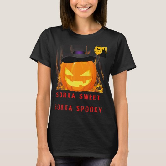 Sorta, süß-Sorta, Halloween T-Shirt (Vorderseite)