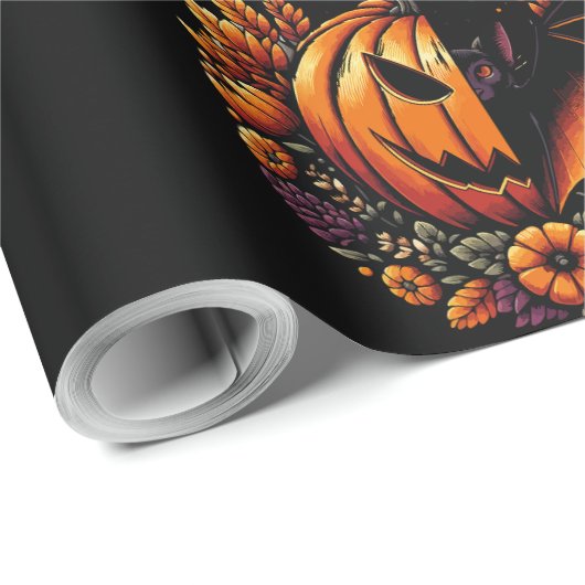 Sorta Sweet Sorta Spooky Geschenkpapier (Rolleneckpunkt)