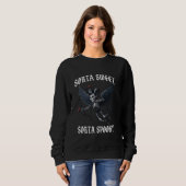 Sorta Sweet Sorta Spooky Gothic Funny Valentine's Sweatshirt (Vorne ganz)