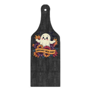 Sorta Sweet Sorta Spooky Halloween Ghost Fall Lieb Schneidebrett