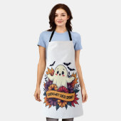 Sorta Sweet Sorta Spooky Halloween Ghost Fall Lieb Schürze (Getragen)