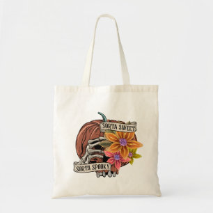 Sorta Sweet, Sorta Spooky - Halloween Tote Bag Tragetasche