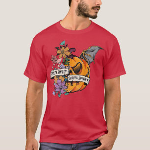 Sorta Sweet Sorta Spooky Kürbislaterne Beängstigen T-Shirt
