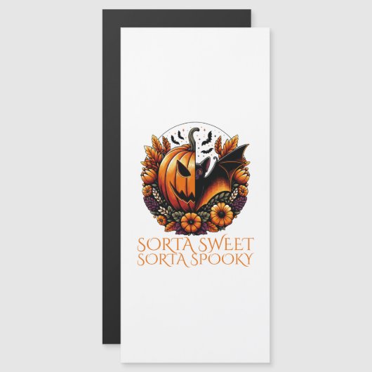 Sorta Sweet Sorta Spooky Magnetkarte (Vorne/Hinten)