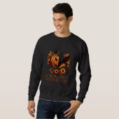 Sorta Sweet Sorta Spooky Männerpullover Sweatshirt (Vorne ganz)