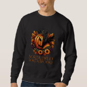 Sorta Sweet Sorta Spooky Männerpullover Sweatshirt (Vorderseite)