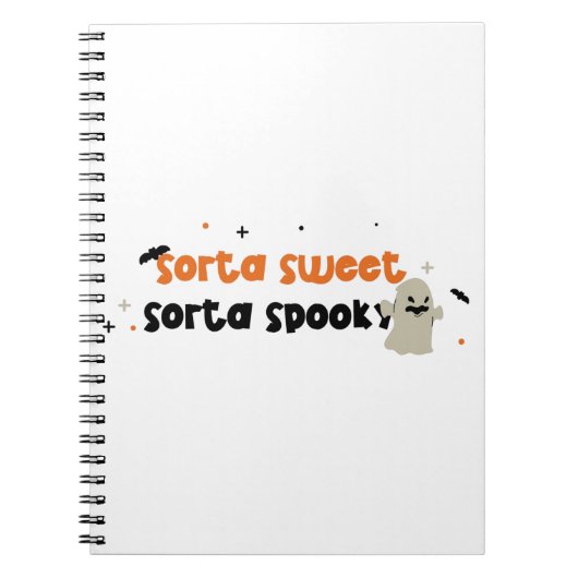 Sorta Sweet Sorta Spooky Notizblock (Vorderseite)