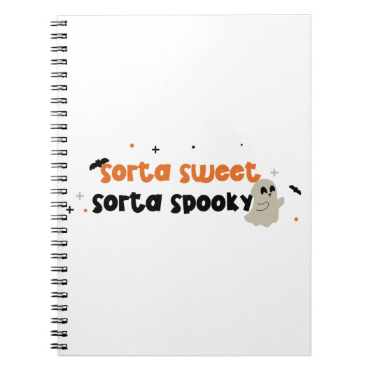 Sorta Sweet Sorta Spooky Notizblock (Vorderseite)